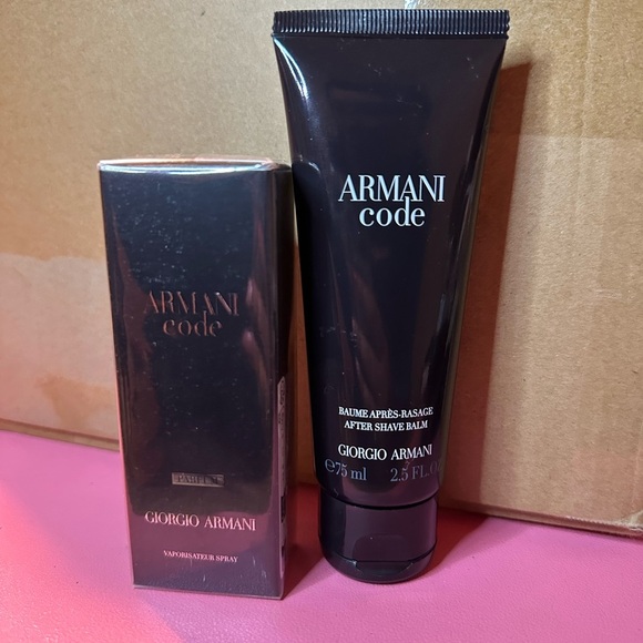 Giorgio Armani Other - Giorgio Armani Code After Shave Balm and Cologne set